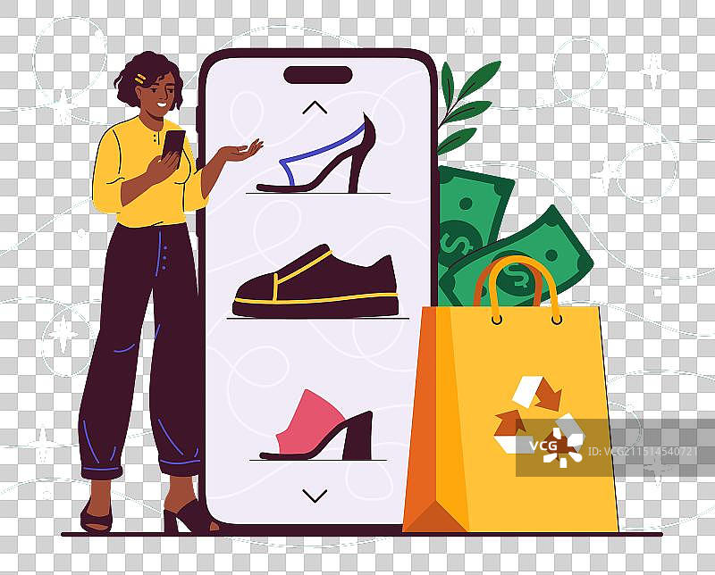 可持续时尚概念图片素材