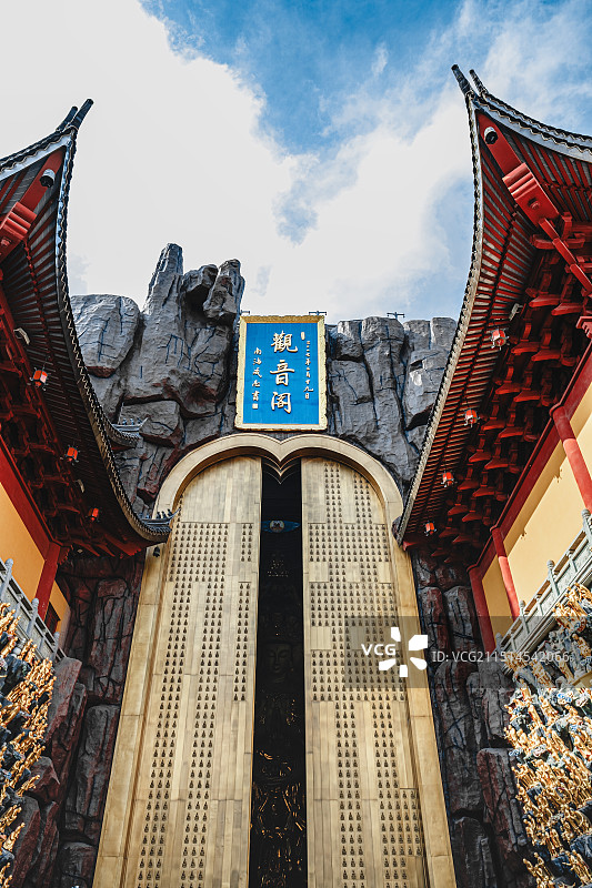 上海东林寺景区图片素材