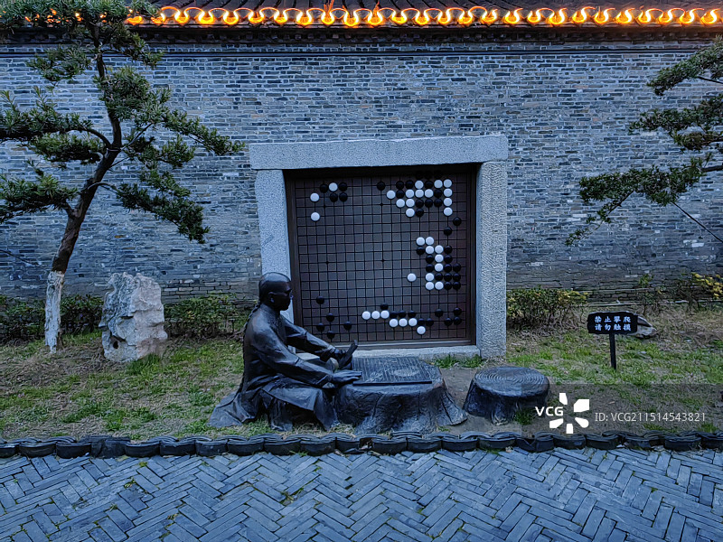 泰州姜堰市古罗塘旅游文化景区图片素材