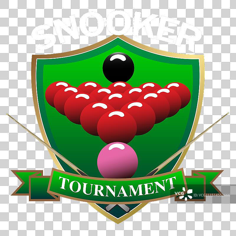 斯诺克标志设计图片素材