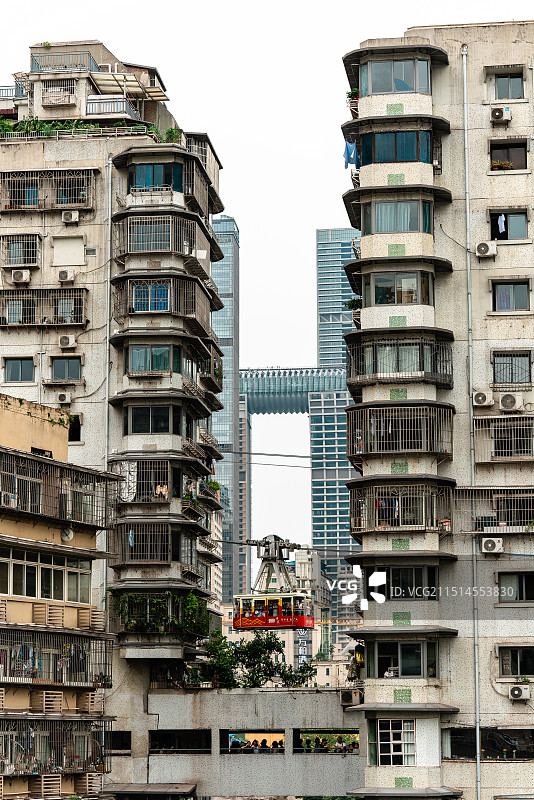 重庆白象居长江索道图片素材