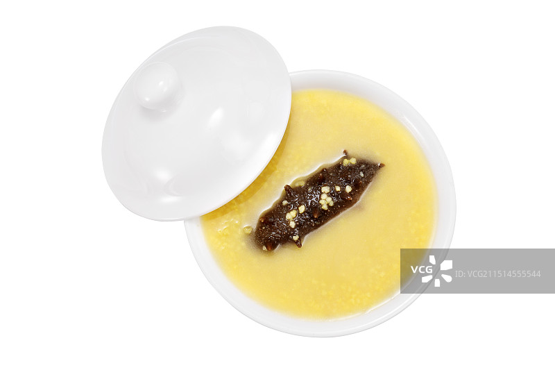 海参小米粥图片素材