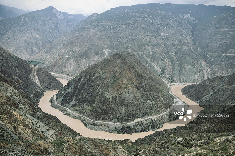 金沙江大湾图片素材