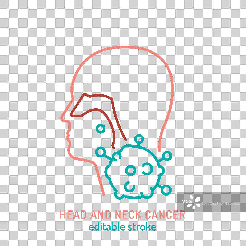 口咽癌头颈部恶性肿瘤图片素材