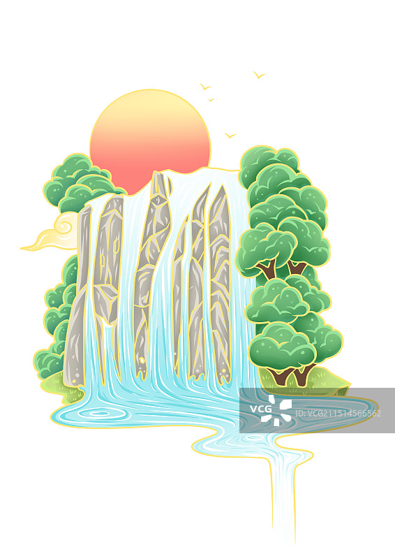 黄果树瀑布图片素材