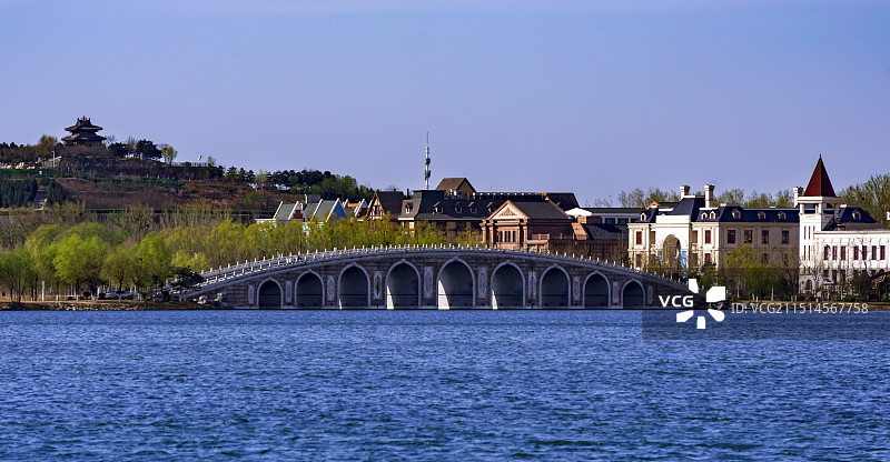 唐山市南湖景区图片素材