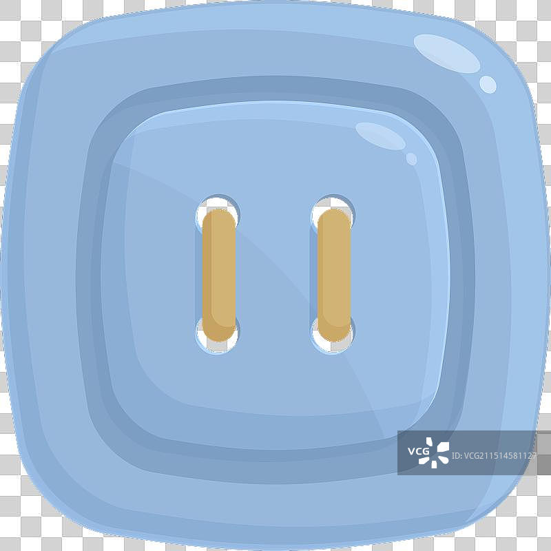 可爱的衬衫纽扣图标卡通工艺品图片素材