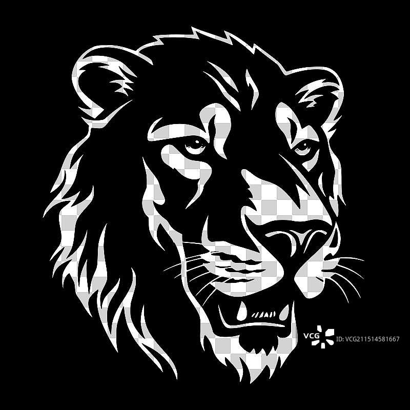 罗德西亚脊背犬黑白隔离图标图片素材