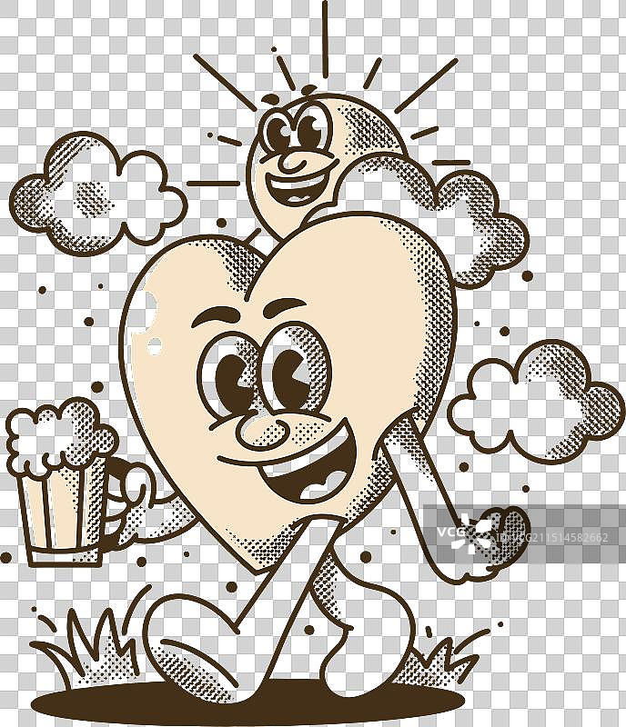 你的幸福取决于你的行为品格图片素材