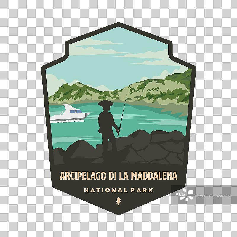 拉马达莱纳群岛国家公园标志图片素材