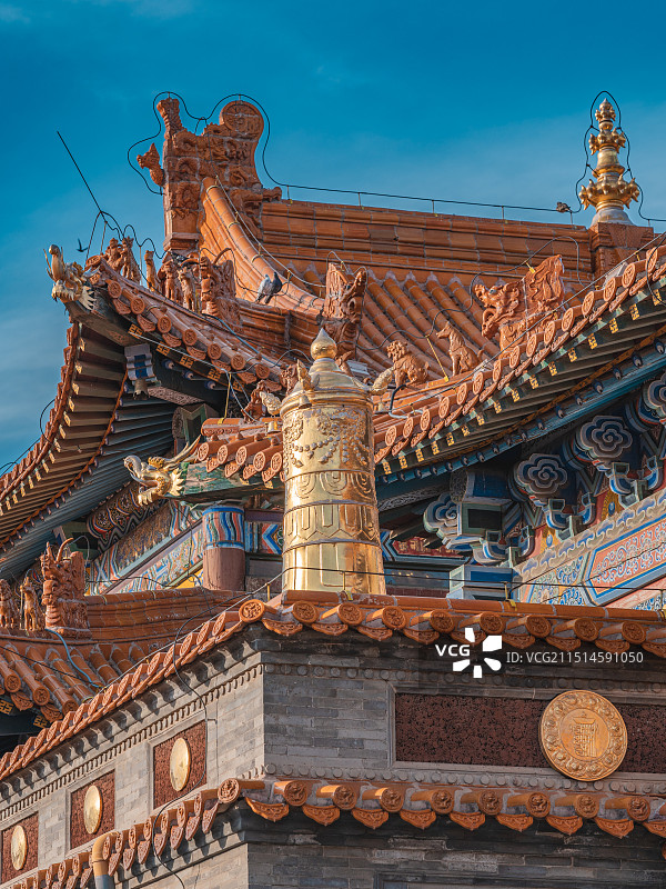 呼和浩特大召寺图片素材