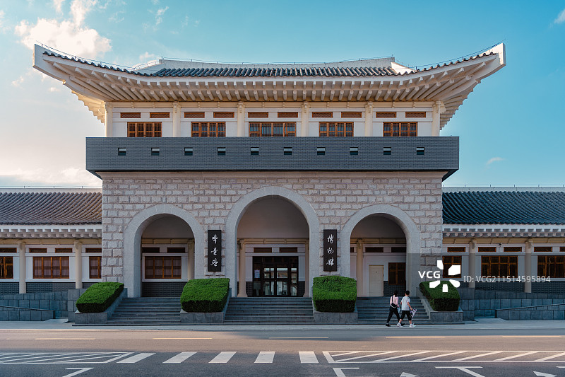 吉林省延边大学博物馆图片素材