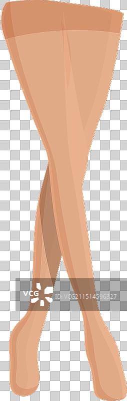 时尚连裤袜图标卡通图片素材