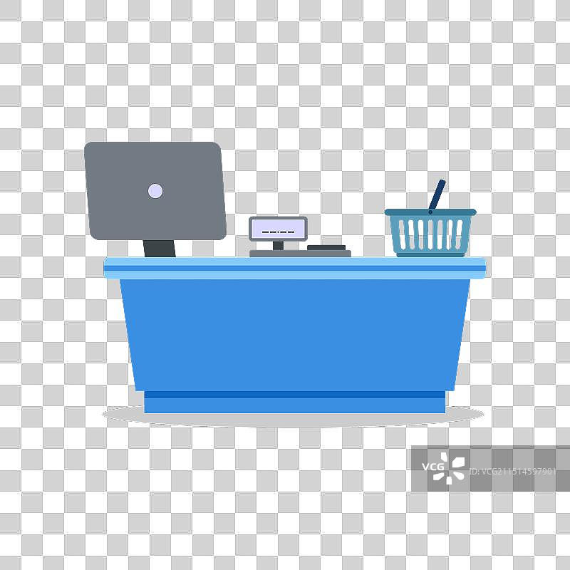 收银机和储蓄图片素材