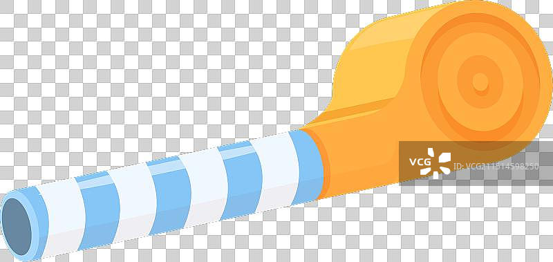 节日彩色喇叭图标卡通图片素材