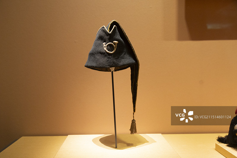 山东博物馆 拿破仑 侦察兵帽图片素材