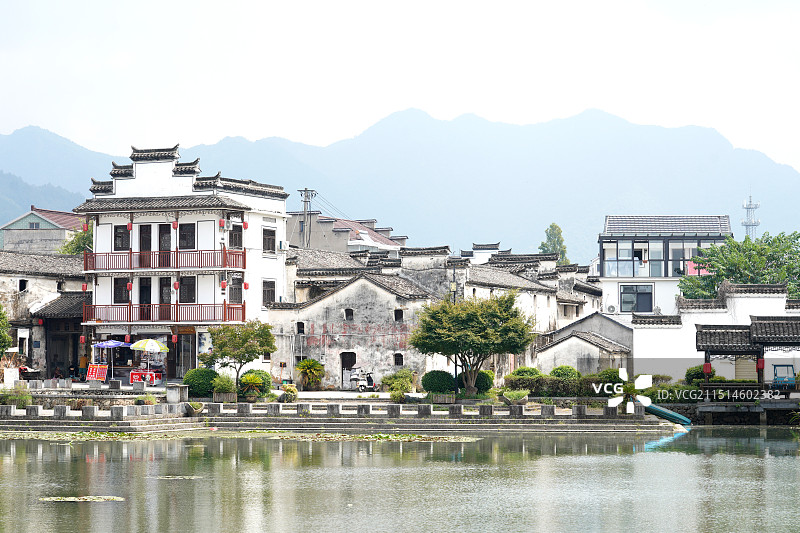 杭州桐庐县江南古村落景区图片素材