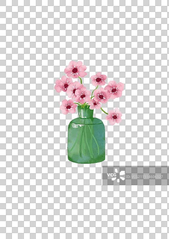 瓶插花图片素材