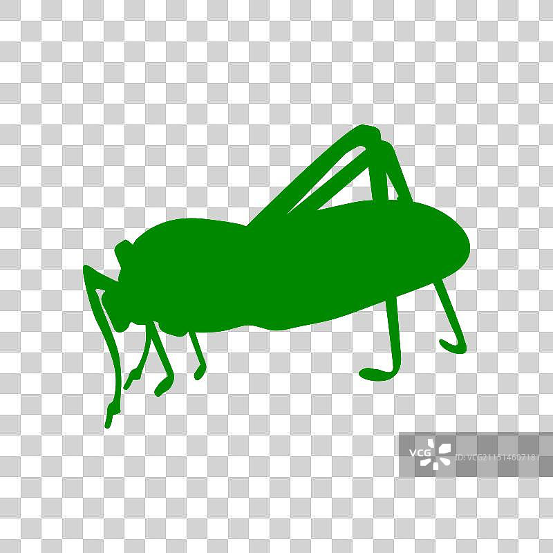 螽斯蚱蜢图标图片素材