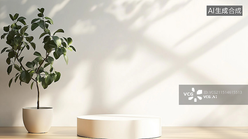 【AI数字艺术】简约风格室内场景图片素材