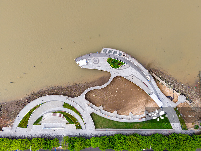 航拍东莞市虎门镇观海长提图片素材