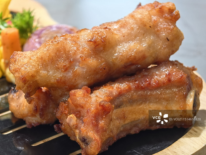 蒜香骨图片素材