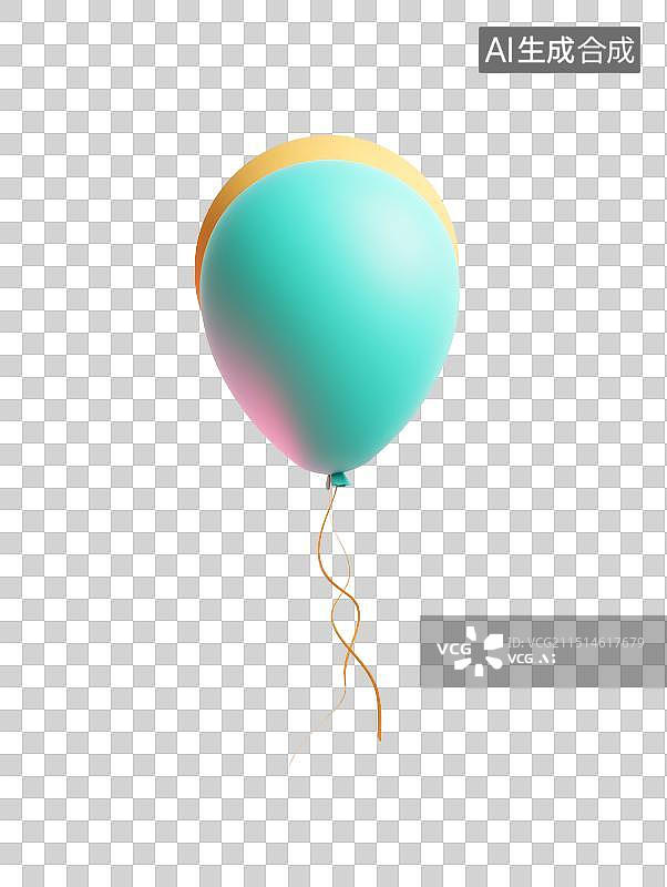 【AI数字艺术】气球节日图片素材