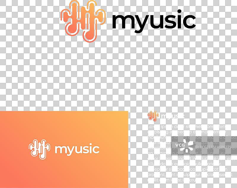 声波标志音乐符号图片素材