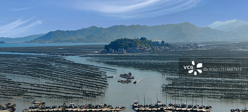 海弯渔场图片素材