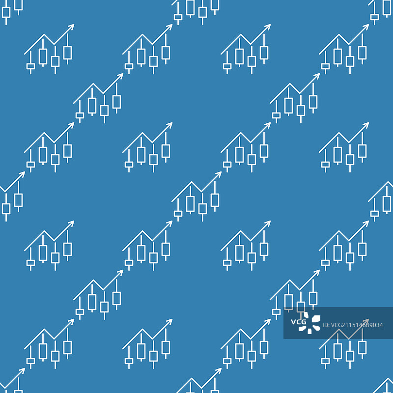 加密货币日间交易蜡烛图图片素材