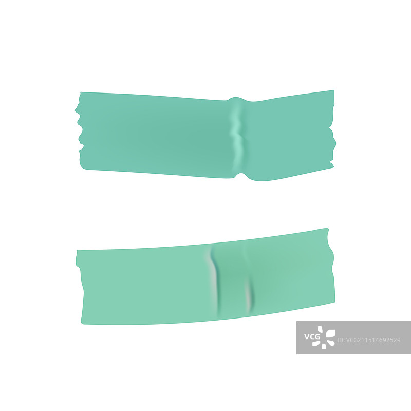 绿色不干胶带图片素材