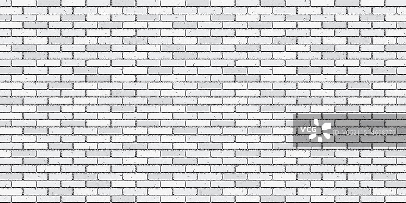 白色砖墙砌体无缝图案图片素材