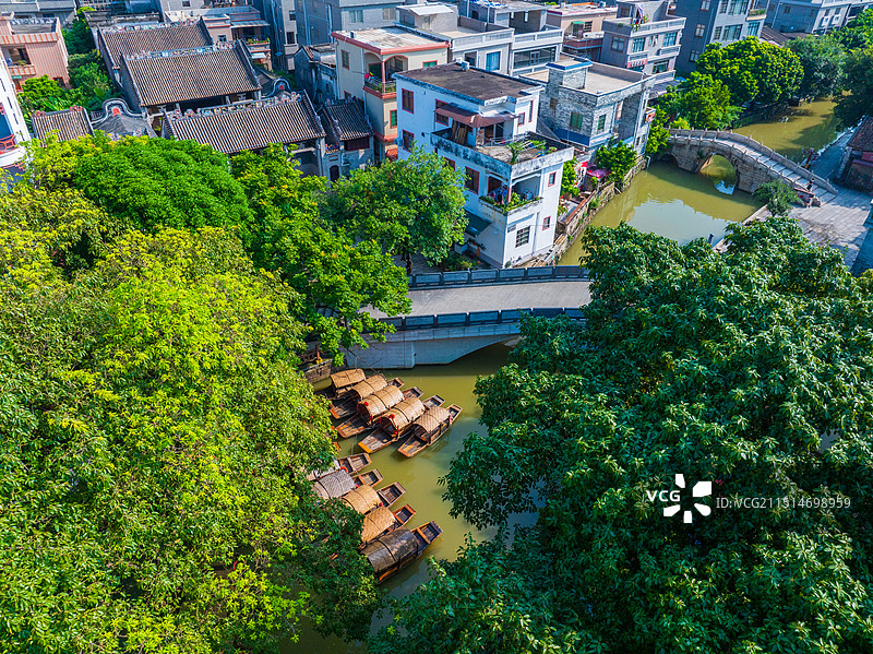 逢简水乡图片素材