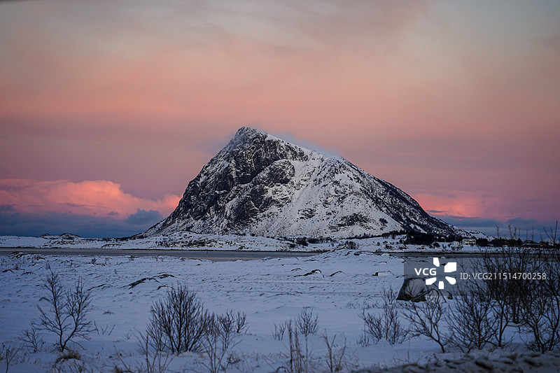 挪威公路旅行图片素材