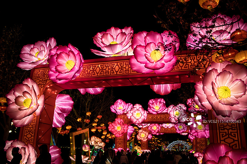 唐山市南湖景区图片素材