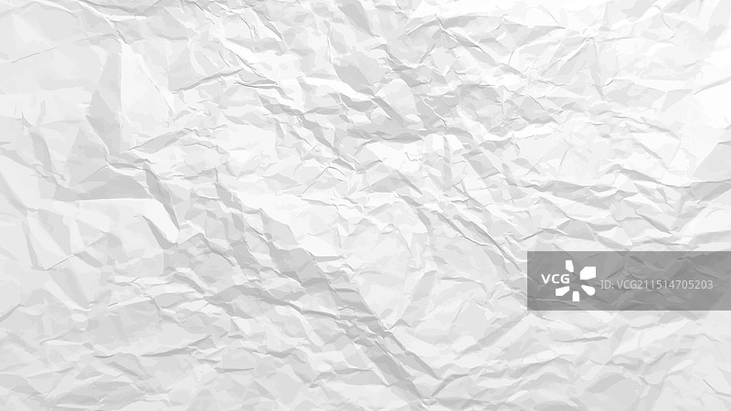 白色干净的褶皱纸图片素材