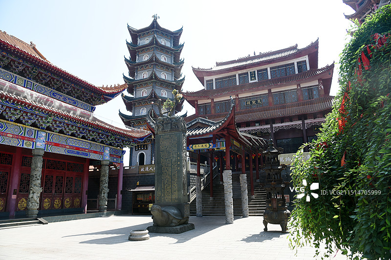 岳阳普德文化园图片素材