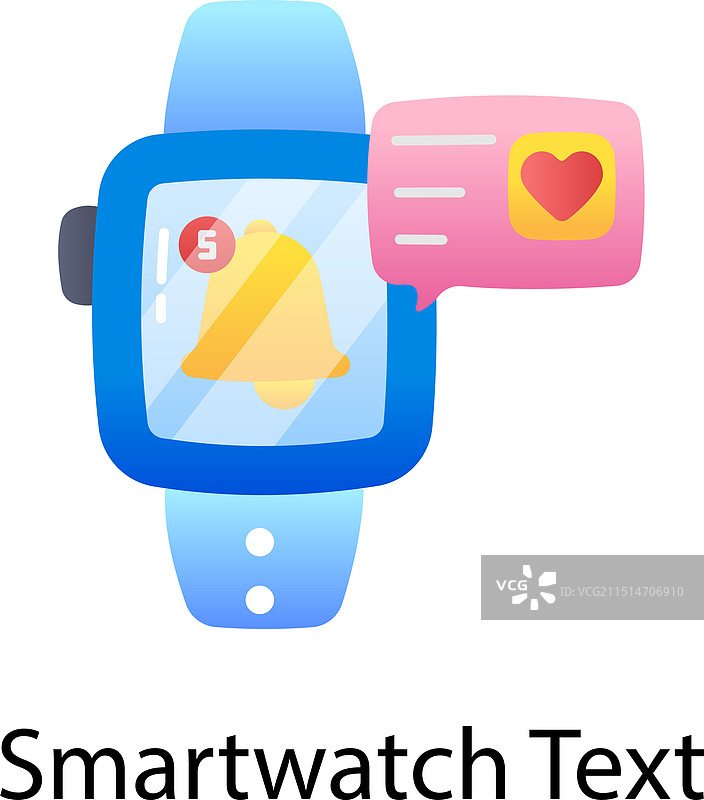智能手表文本图片素材