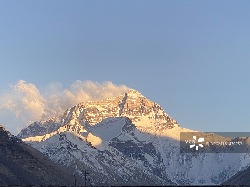 珠穆朗玛峰图片素材