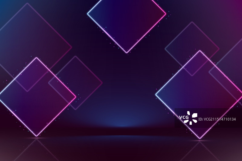 逼真的霓虹灯背景图片素材