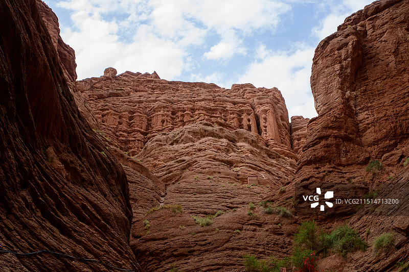 库车大峡谷图片素材