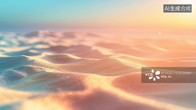 【AI数字艺术】沙丘图片素材