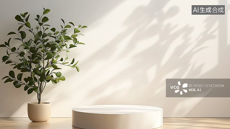 【AI数字艺术】简约风格室内场景图片素材