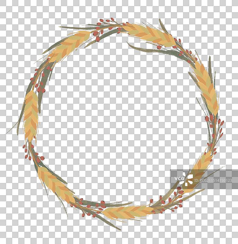 花环｜麦穗图片素材