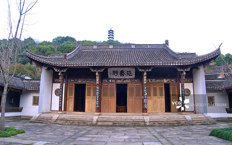 绍兴诸暨市西施故里旅游区图片素材