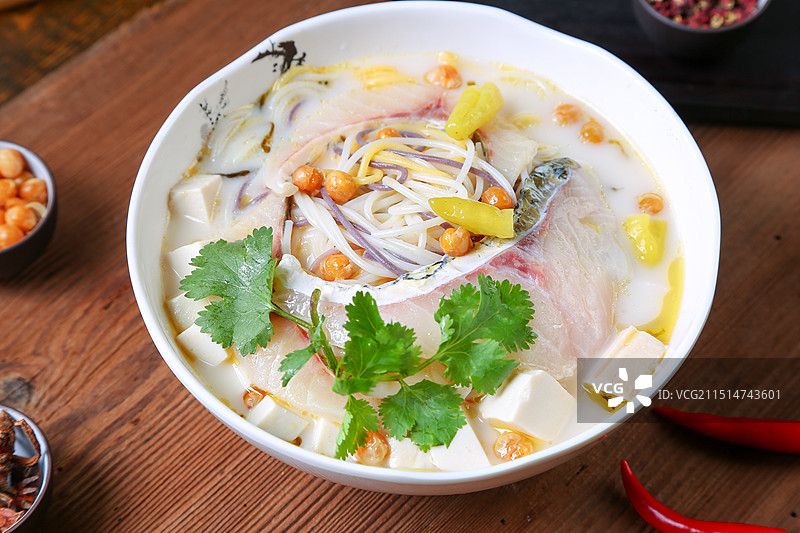 五谷渔粉米线中式传统美食图片素材