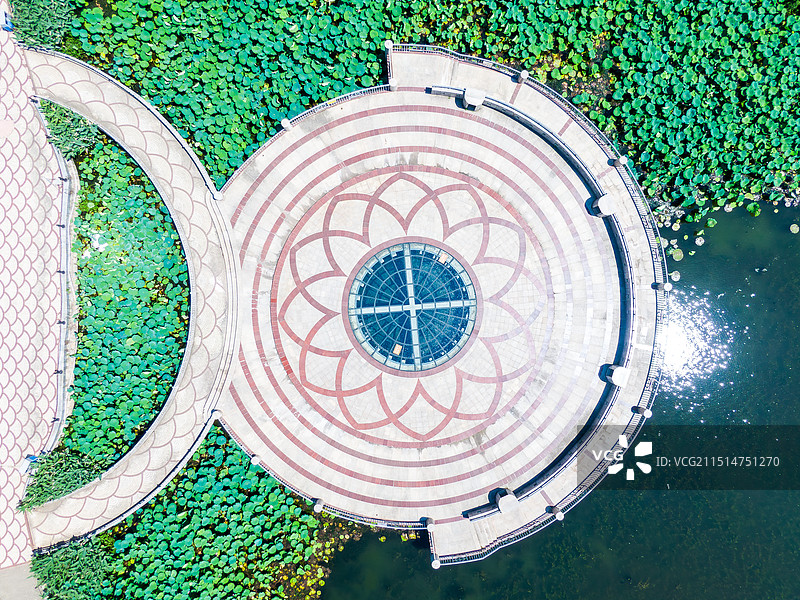 2024 月牙湖航拍图片素材