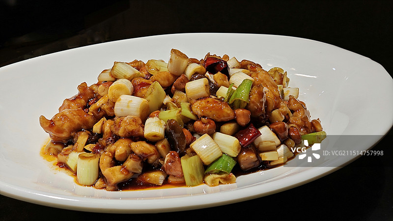 北京宫保鸡丁图片素材