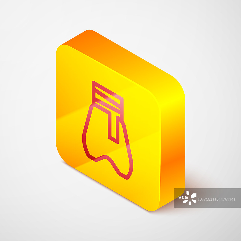 带腰带的哥萨克裤子2.5D线条图标图片素材