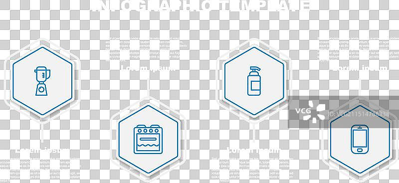 搅拌机、烤箱和抗菌皂图片素材